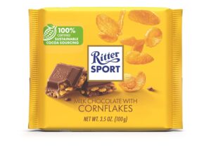Ritter Sport Milk Chocolate w/ Cornflakes Bar 3.5oz 10ct